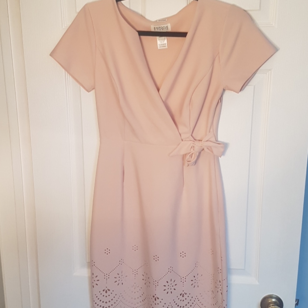 Enfocus Studio blush pink dress